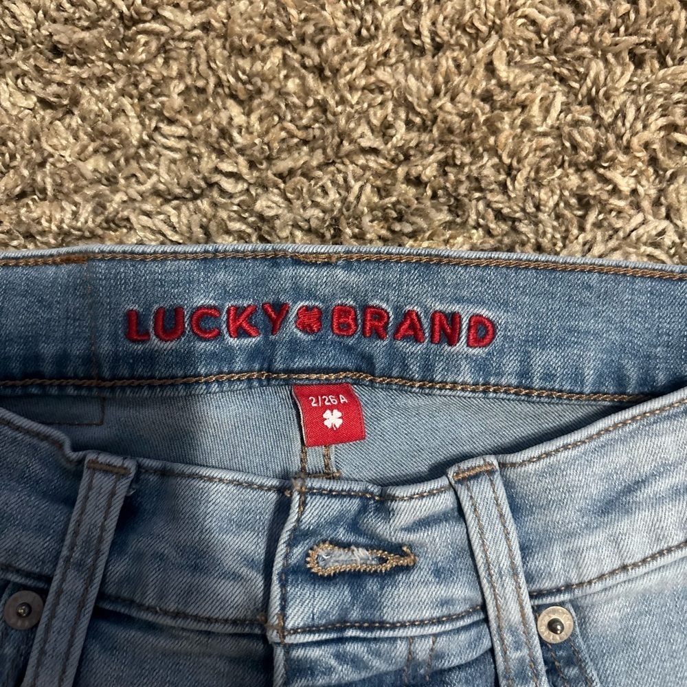 Lucky Brand Sky Blue Flare Jeans - Picture 3 of 10